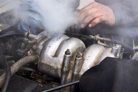 oil spilled on engine smoking|Engine Smoking After Oil Change — 4 Possible Reasons